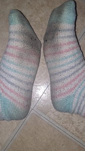Fuzzy Sock Feet