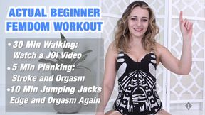 Actual Beginner Femdom Workout