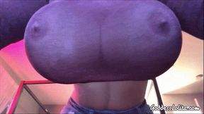 Huge Bimbo Tits Tease 3