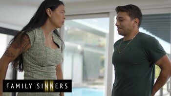 Dana Vespoli's Sensual Stepson Lessons: MILF Tattoos & Big Cock