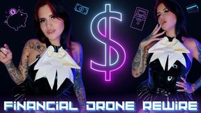 Financial Drain Rewire: Latex Financial Domination Slave Conditioning Femdom POV Ft Miss Roper - 4K
