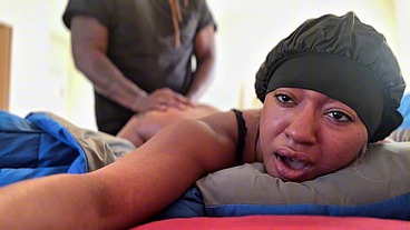 Why you fucking me so hard in my pussy please cum inside me