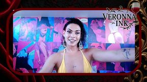 veronna de marquinha de biquini no chat iii