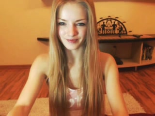 My comely Russian girlfriend strips for me on webcam