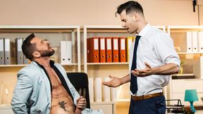Office anal scene