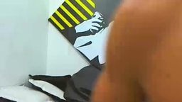 Stud Plays with His Ass with a Dildo