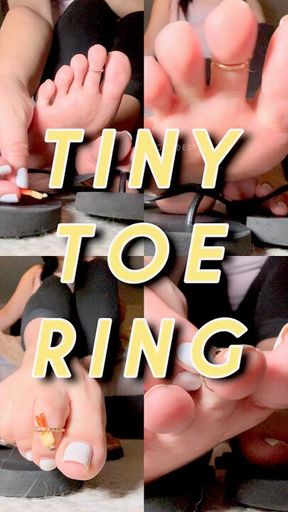 TINY TOE RING