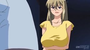 Hot Anime Stepmom With Big Tits Gives Busty Blowjob For Juicy Cumshot