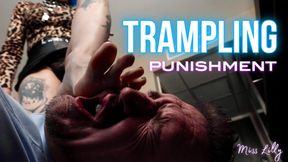Miss Lilly’s Heel Trampling Punishment – Part 2: The Hotel Manager Didn’t Learn the First Time. Foot Domination Fetish
