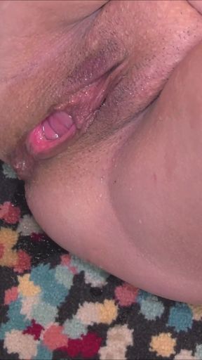 Bouncing on a Fist Dildo