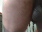 FUCK MACHINE! Letting my dom control speed ft. BlkPapiUncut