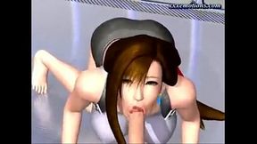 Huge Tits Anime Babe Seduces With 3D Hentai Action