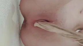 Pissing My Panty Stuffed Hole