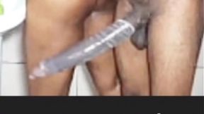 Hot ebony MILF gets BBC and gives blowjob