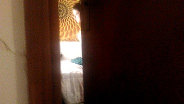 Spying on my stepsister while she is on webcam