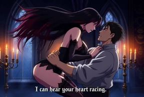 Gothic Vampire Queen Seduces Mortal Lover Into Forbidden Ecstasy &amp; Eternal Bite
