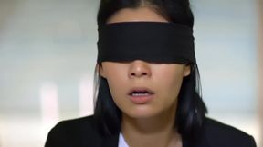 Malay Beauty Denise Tan Tape Gagged + Blindfolded