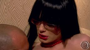 roxy panther have to do a second job - as secretary for special jobs ...