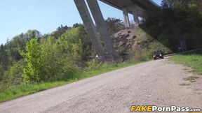 I offered Jade Amor a free taxi ride and she offered me her wet pussy