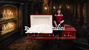 Granny Vampyra: Blacked Dildo & Finger Banging Orgasm
