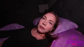 Curious Step Sister Invites You to Her Cozy Bed - Featuring Venus Vixen