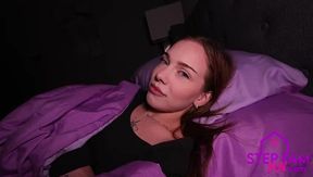 Little Step Sis Shares Her Bed - Venus Vixen