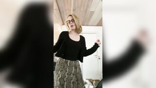 Amateur Practicing Dancing Home alone - MissJenniP