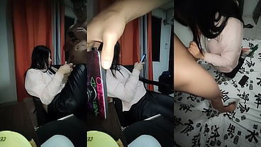Mi Amiga Llega de la fiesta No Quería Pero Como resistirme.