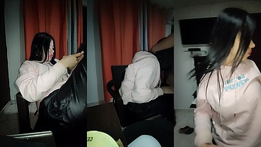 Mi Amiga Llega de la fiesta No Quería Pero Como resistirme.
