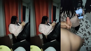 Mi Amiga Llega de la fiesta No Quería Pero Como resistirme.
