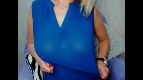 Daisy Blond Seethrough Dress