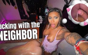 Reuniting with My Old Neighbor. I Punched a Lot of Cock in This Big Greedy Ass Until I Came! Creampie