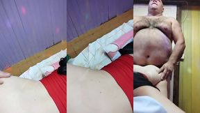 essa novinha sempre ta com o rabo pegando fogo mas ela sabe que o veioo resolve essa parada