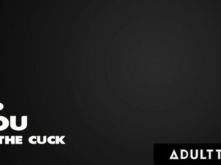 ADULT TIME - Katie Morgan POUNDED By Large Cock Stranger In Front Of Hubby To To Fulfill His Dream!