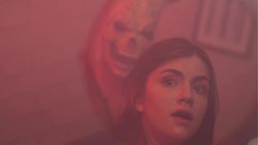 Teen girl Vikki Ray playing with magic and was fucked hard in anal by a Demon FLX001P01