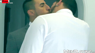 Bent Over and Begging for More Hung Latino Enzo Rimenez Sheriff Takes Down TightAssed Klein Kerr