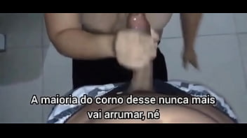 Marido Descobre Que &Eacute_ Corno Manso e a Esposa Humilha Sem Piedade!