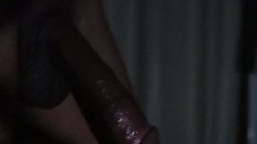 I COULD STOP NUTTING, STROKINGTHIS FAT EBONY MAN-MEAT WITH MASOKISSED