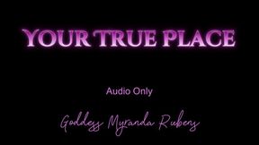 Your True Place - Audio Only MP4