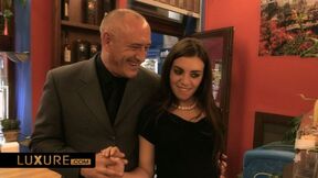 Hard ass pumping in the toilet of a cafe