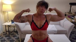 Sexy Strip Flex and Squirt