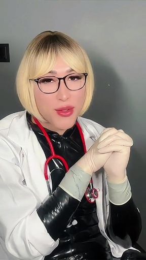 Clinical Kinks: Masturbation & Anal in the Latex Doctor’s Lab