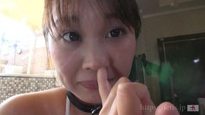 犬嗅ぎ母乳ママ 3菜月の鼻ほじり 編(dogd06-03/フェ血ス)