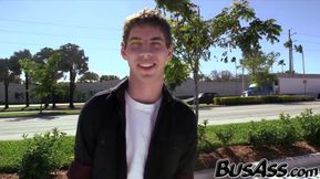 Straight guy is in for a big surprise in the bang bus