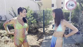 hooo adeline lafouine dans les rues du cap d agde ! elle m emmene dans sa ...