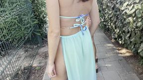 hooo adeline lafouine dans les rues du cap d agde ! elle m emmene dans sa ...