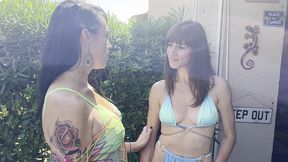 hooo adeline lafouine dans les rues du cap d agde ! elle m emmene dans sa ...