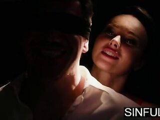 Guilty Enjoyment at the Office! Vitoria Von Teese, Karina King & Denis Marti for SinfulXXX