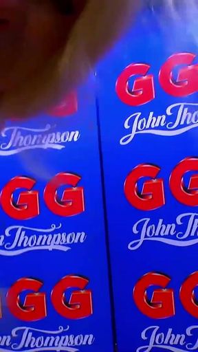 Ggg John Thompson-wild Blonde Enjoys Riding and Sucking Interracial Dicks Gangbang