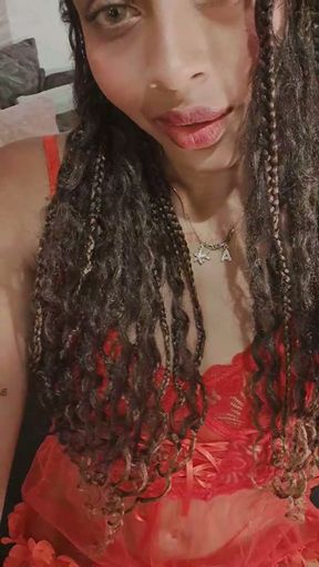 Lights off, I turn the room red